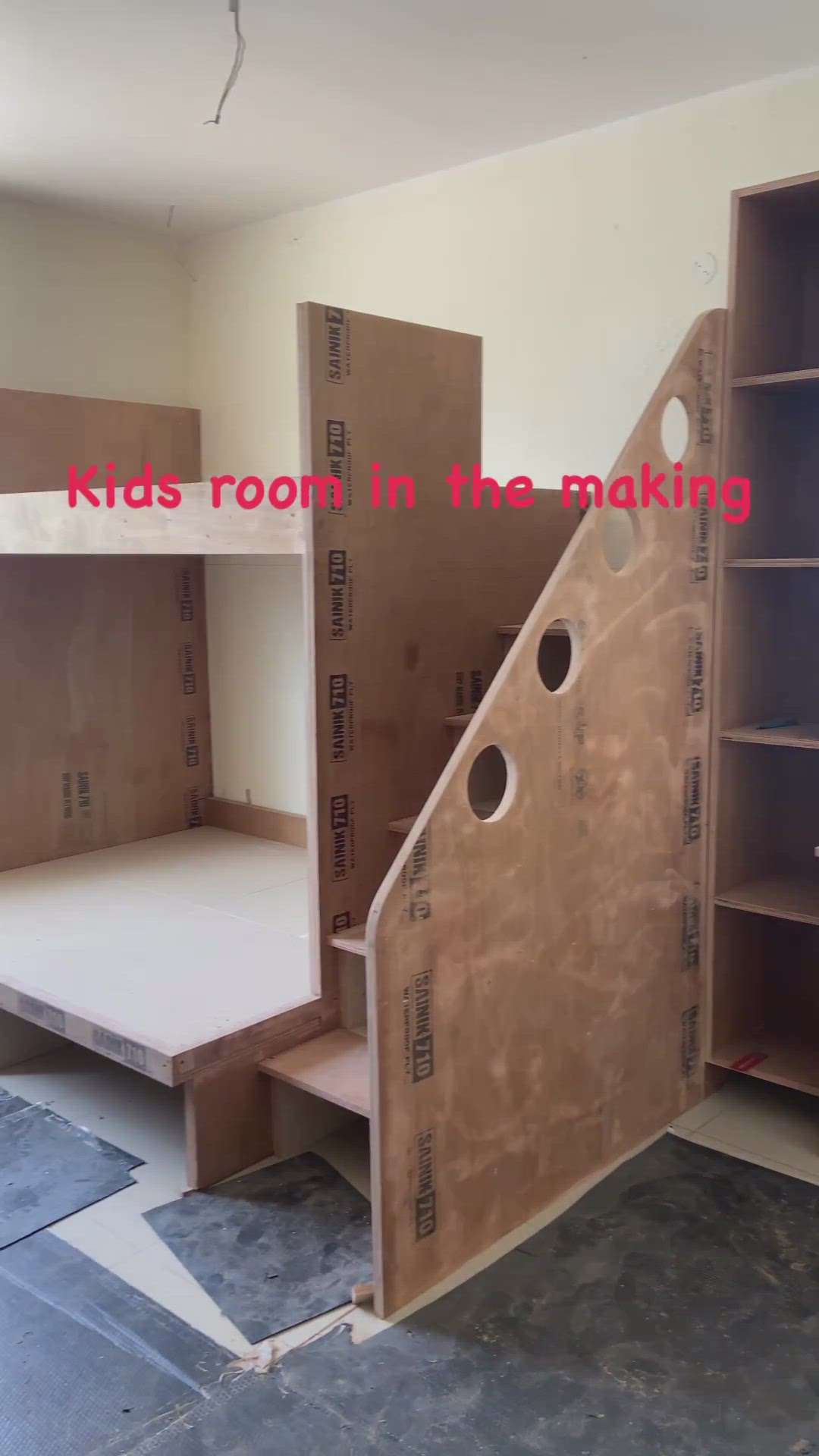 Kids room under progress full interior work @AirportRoad Bhopal

Contact for your House Renovation, Interior, Construction - 8319099875

#HouseRenovation #renovations #InteriorDesigner #KitchenInterior #WalkInWardrobe #MasterBedroom #BedroomDecor #KingsizeBedroom #BedroomIdeas #BedroomDesigns #ModernBedMaking  #bedroominterio #wadrobedesign #WardrobeIdeas #SlidingDoorWardrobe #LargeKitchen #KitchenIdeas #KitchenCabinet #LargeKitchen #ModularKitchen #LivingRoomTVCabinet #LivingRoomTV #KidsRoom #kidsroomdesign