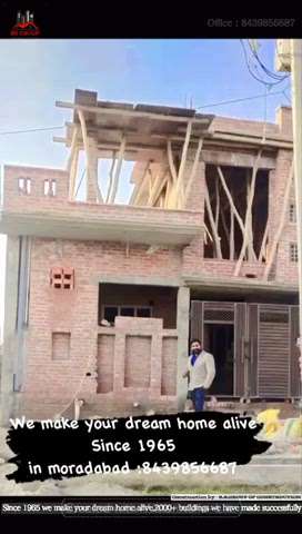 Construction by us #Contractor #HouseConstruction #constructioncompany #withmaterialconstruction #completed_house_construction #Completedproject
