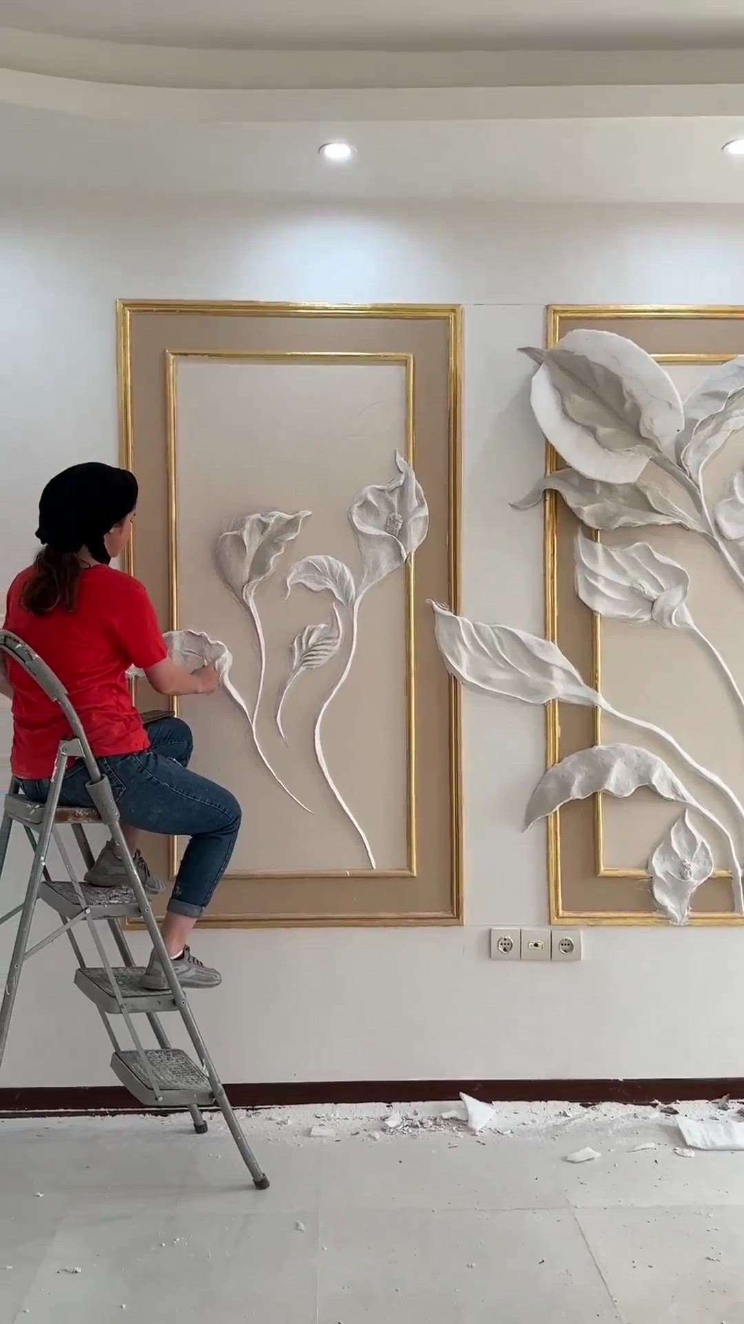 #InteriorDesigner #HomeDecor  #WallDecors #popwork #uniquedesign