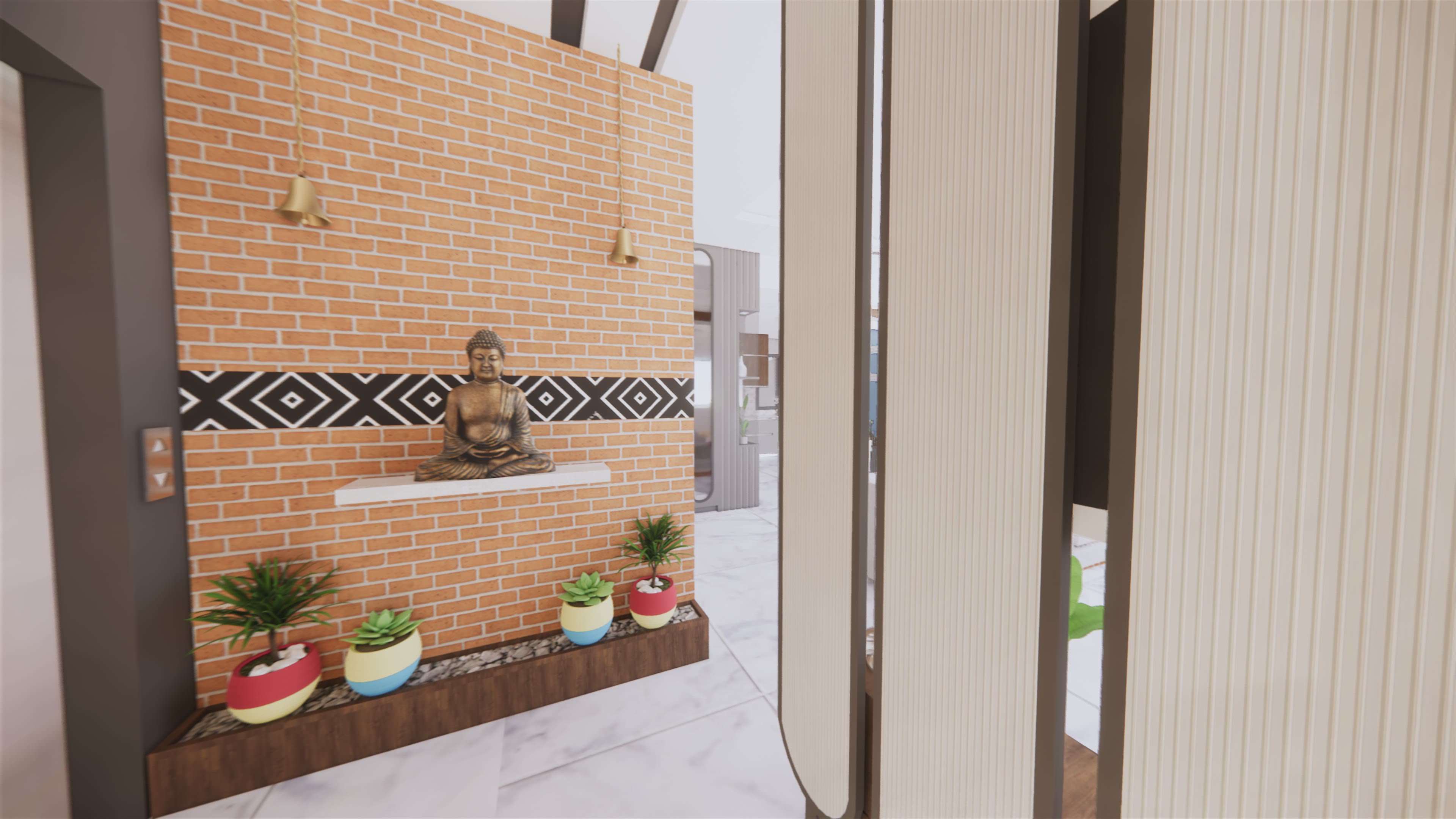 #walkthrough_animations_video_rendering #architecturedesigns #InteriorDesigner✔️✔️ 
#LivingroomDesigns #buddhastatue