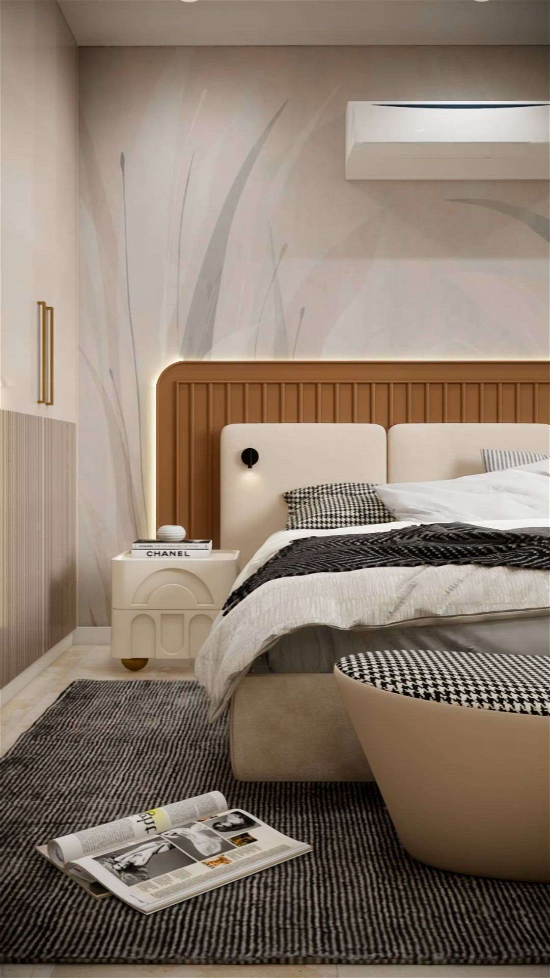 Luxury interior for small bedroom.
.
.
dimensions 10'X12' 
#BedroomDecor #MasterBedroom #KingsizeBedroom #BedroomDesigns #BedroomDesigns #BedroomIdeas #WoodenBeds #BedroomCeilingDesign #bedroominteriors