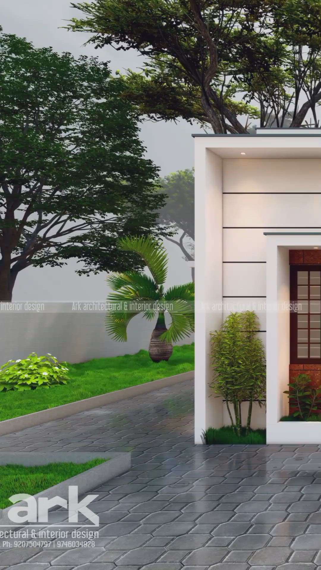 Budget home🏡 3D Exterior Design   #KeralaStyleHouse  #keralaarchitectures  #keraladesigns  #keralahomedesignz  #keralahomedream  #TraditionalHouse  #ContemporaryHouse  #Architect  #architecturedesigns  #Architectural&Interior  #architecturedaily  #CivilEngineer