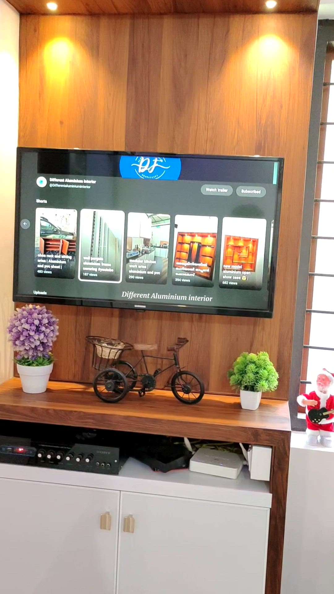 customized tv unit 😍 more detail👉9946274303
 #tvunits  #aluminium  #koloindia  #creatorsofkolo