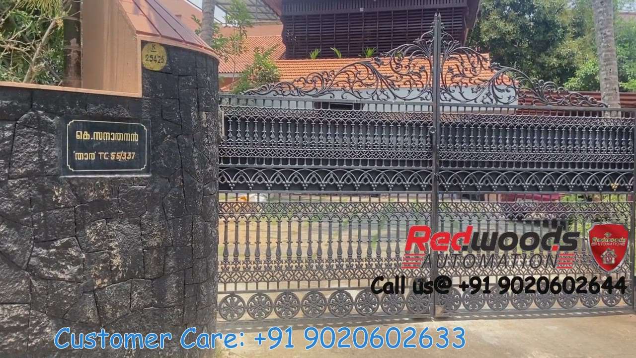 Swing gate automation system. 
Automatic Gate. 
Call us @ +91 9020602633 or 9020602644

Whatsapp link : http://wa.me/919020602633

Facebook: https://www.facebook.com/redwoodsautomation/

 Instagram : https://www.instagram.com/redwoodsautomation/
 #redwoods  #redwoodsautomation  #automaticgate #gateautomation
