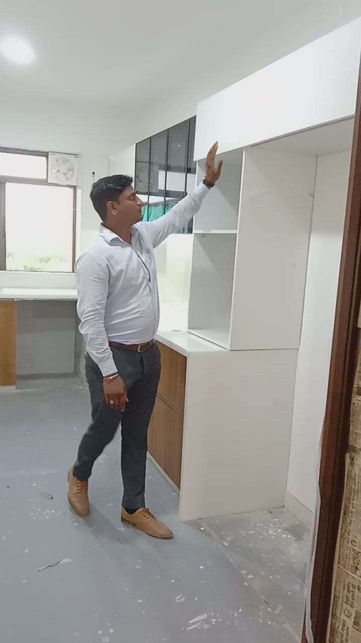 Client Name - S.Sharma ji
Address - Jaipur 
Shutter Finish - Laminet On Birch Ply
Handle- G Profile
Hardware - Blum

If anyone needs modular kitchen call me #9783289312
 #KitchenIdeas  #InteriorDesigner  #WardrobeDesigns  #Architect  #countertops  #blumkitchen