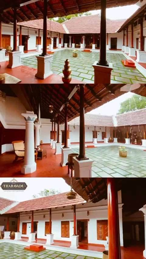 #traditiinal heritage hotel renewal work finished at Trissure  #KeralaStyleHouse  #nadumuttam  #Nalukettu  #pillar  #furniture 8848240188