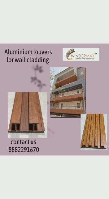 Hello dear sir /mam 

We are informing you our company started all types of aluminium louvers and profiles for Exterior and interior use 

Any requirement or query now or in future please contact us  

Note ;.   
30 design available in louvers
50 colours available in coating
20+ gate profile available

For more details or samples required please contact us 

Regards
Winder max India 
9810980278 #AluminiumWindows  #Almunium  #almanahalbuilders  #
