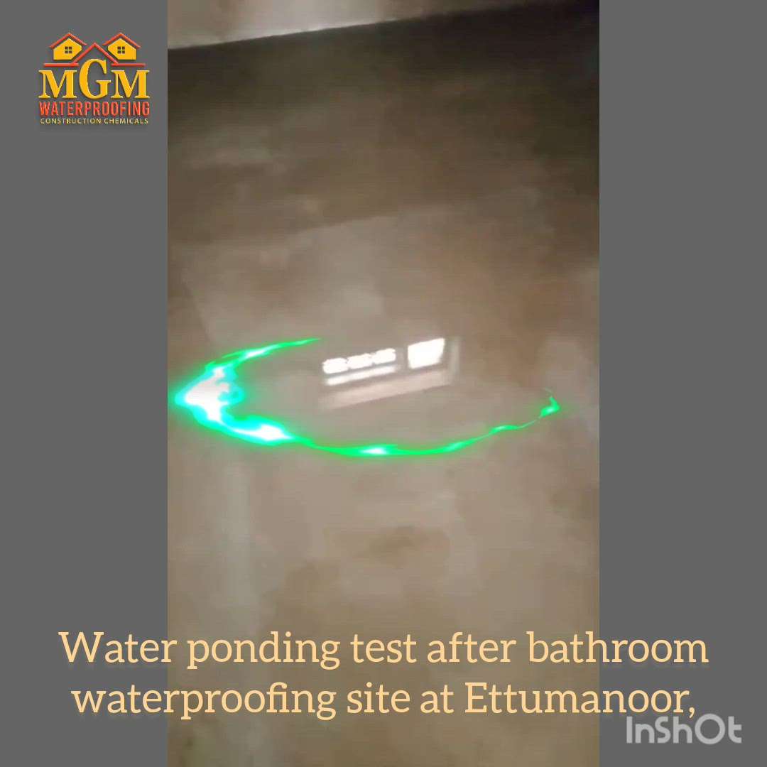 Water ponding test after bathroom waterproofing site at Ettumanoor, Kottayam.
Product: Fosroc Brushbond

#Waterproofing #waterproofingproducts #constructionchemicals #fosroc #tileadhesive #kottayam #pathanamthitta #alappuzha #kollam #Idukki