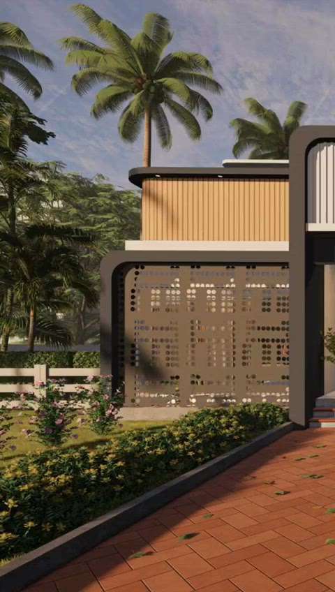 Single storeyed house🏠
Area : 1400 sq.ft
📍Chavakkad, Kerala

 #KeralaStyleHouse  #archutecture  #HouseConstruction  #Contractor  #3d  #ElevationHome  #HomeDecor   #indiadesign   #trendingdesigns  #modernarchitect