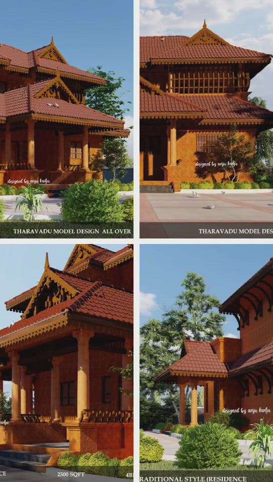 Realistic traditional  Home Design
3000 sqft 
real legacy of kerala culture ...
#TraditionalHouse 
#traditionalhome 
#KeralaStyleHouse 
#keralaarchitecture 
#anjukadju 
#puredesignhomes 
#shabuchandran 
#3Ddesigner 
#3Ddesign