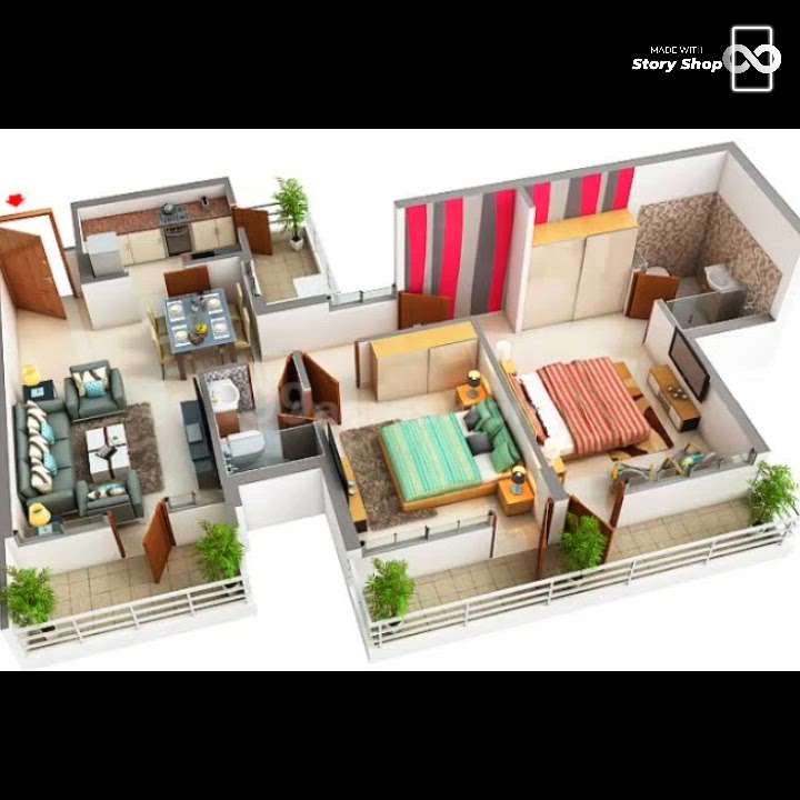 for space friendly house plans with full interior and exterior plz contact 9946304915