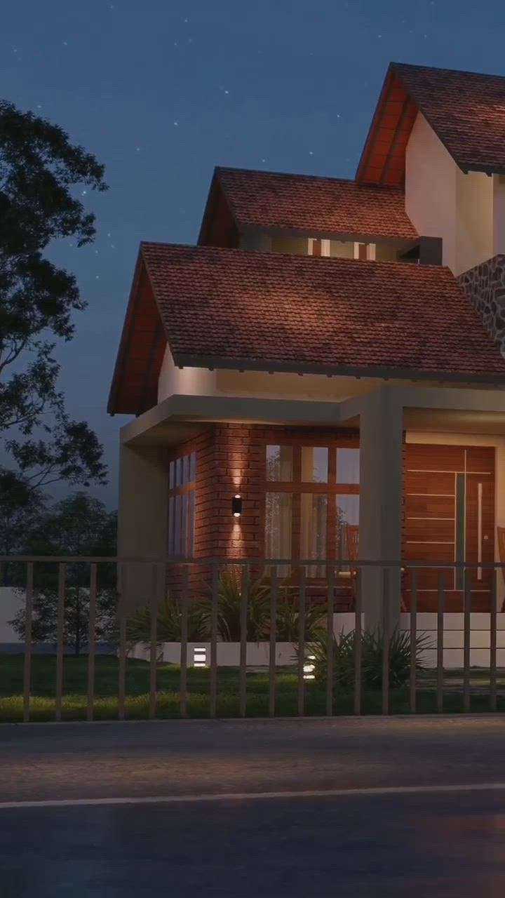Home 😍🏡 #HouseDesigns  #ElevationHome  #exterios #keralagallery #HouseConstruction  #kerala  #RoofingDesigns #keralastyle #MixedRoofHouse #KeralaStyleHouse  #housemaker