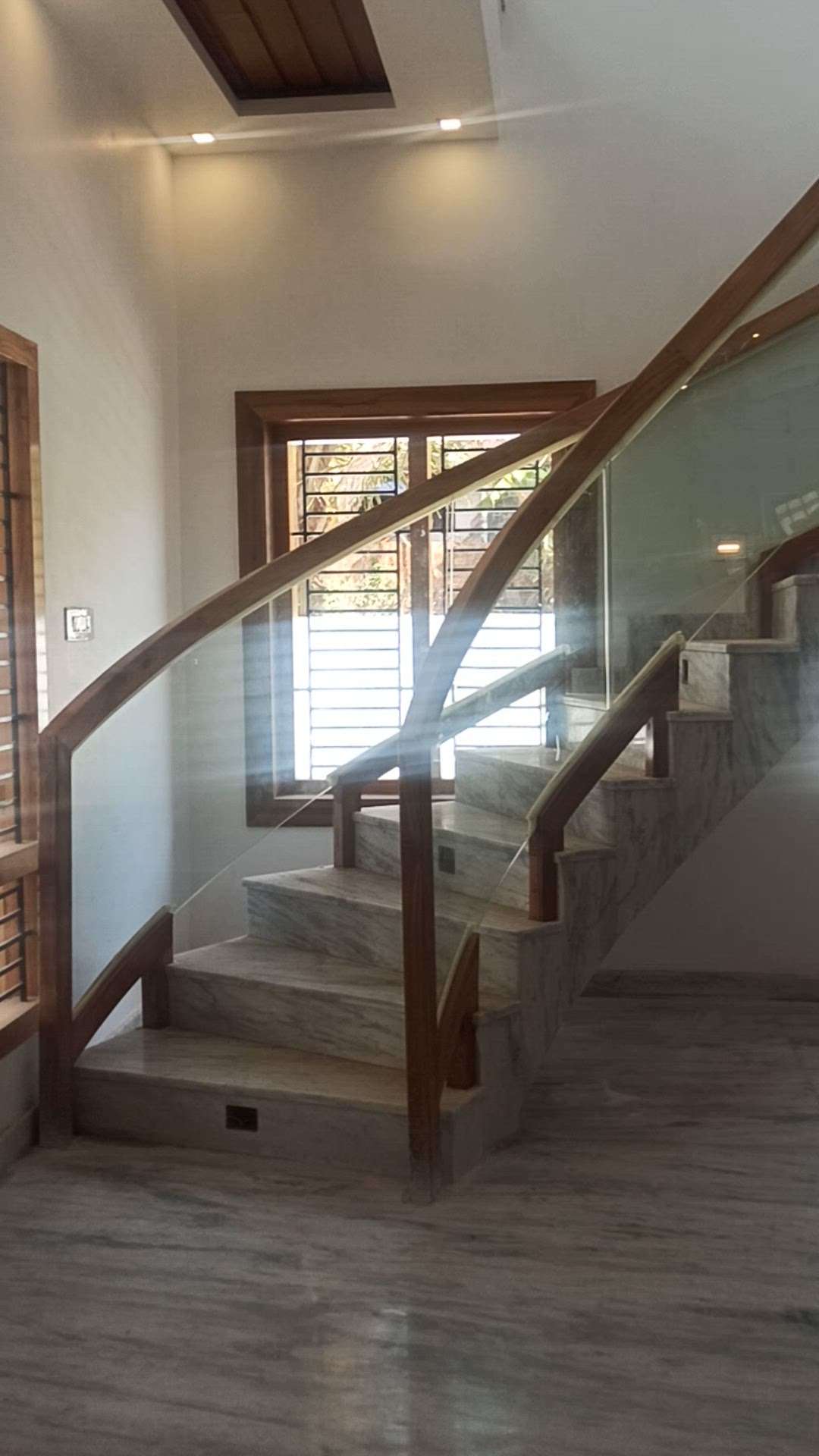 wooden glass handrails work... #
spiral handrails work..