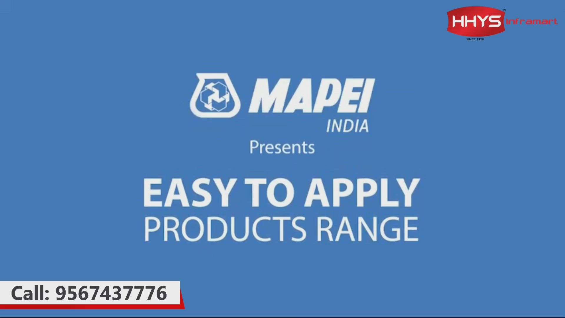 ✅ Mapei - Mapeplast Super

MAPEI India, a market leader in the manufacturing and distribution of construction chemical products, is pleased to present the "Easy to Apply" product line. The first list of products has been picked in such a way that you can apply these products yourself for the problems that are commonly encountered in every house, due to their easy availability and small packaging, as well as the benefit of the "do it yourself" approach.

Visit our HHYS Inframart showroom in Kayamkulam for more details.

𝖧𝖧𝖸𝖲 𝖨𝗇𝖿𝗋𝖺𝗆𝖺𝗋𝗍
𝖬𝗎𝗄𝗄𝖺𝗏𝖺𝗅𝖺 𝖩𝗇 , 𝖪𝖺𝗒𝖺𝗆𝗄𝗎𝗅𝖺𝗆
𝖠𝗅𝖾𝗉𝗉𝖾𝗒 - 690502

Call us for more Details :
+91 95674 37776.

✉️ info@hhys.in

🌐 https://hhys.in/

✔️ Whatsapp Now : https://wa.me/+919567437776

#hhys #hhysinframart #buildingmaterials #mapei #WaterProofings