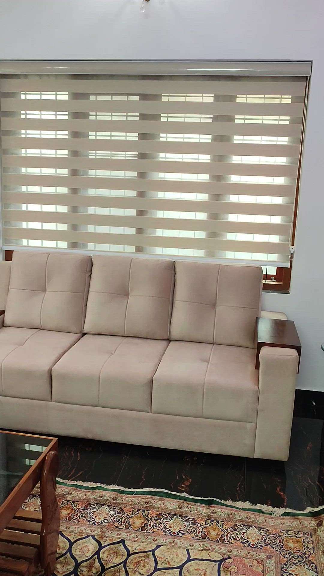 new sofa and zebra blinds curtain.. plz contact 8921493606..thrissur