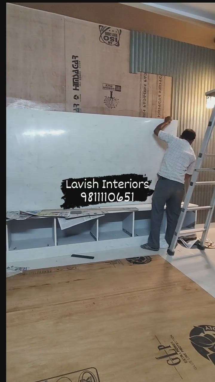 Lavish Interiors 98111110651
#LivingRoomTVCabinet #TVStand #ledwalldesign #woodentvpenel #customized_wallpaper #rollerblind #FlooringTiles #FalseCeiling
