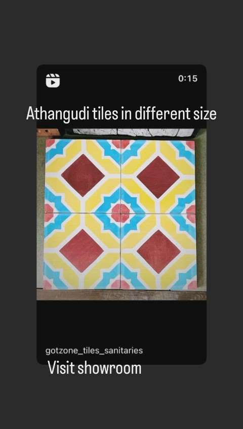 athamgudi#chettinad tiles  #designertiles  #FlooringTiles  #architecturedesigns  #aesthetics  #contact   8138927711
