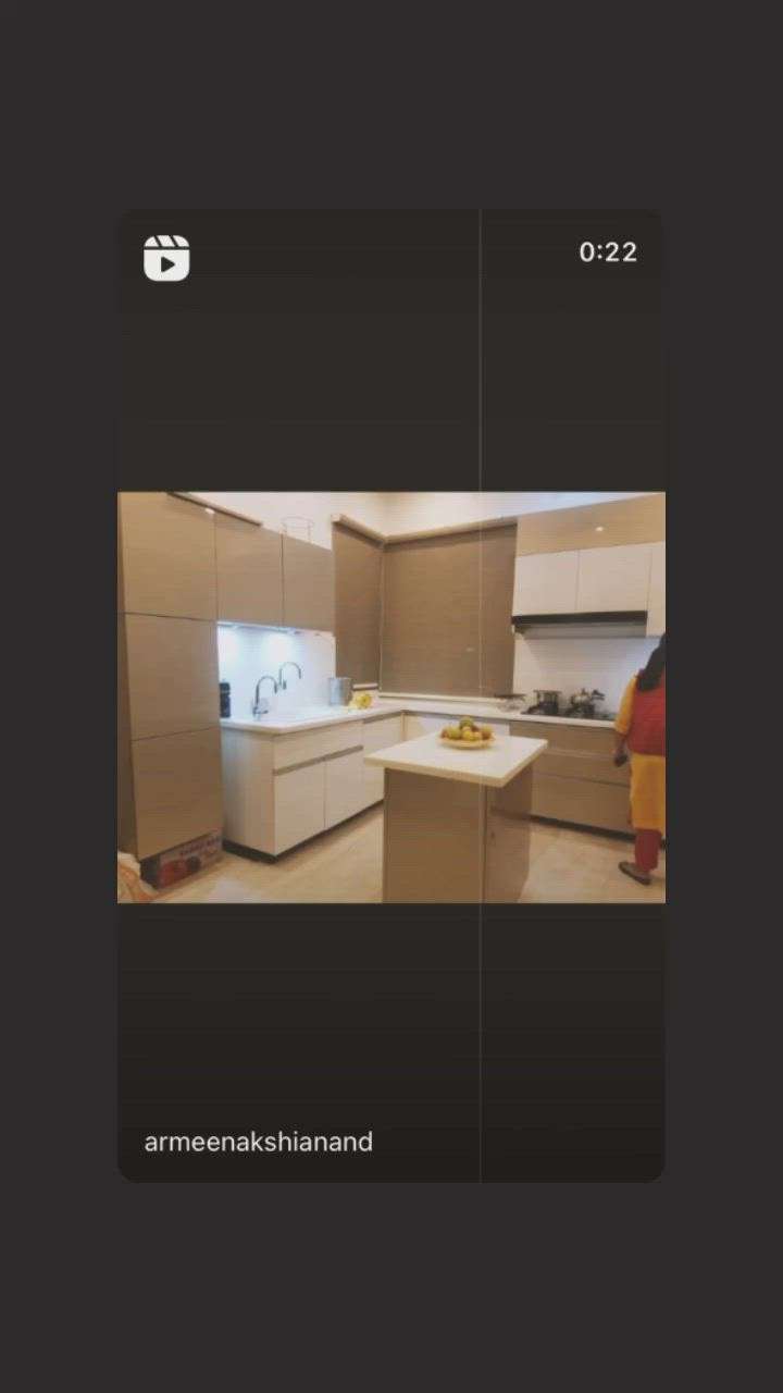 #kitchen  #modular  #champagne and whites  #ashianacreations  #for more details please follow @ashianacreations.com