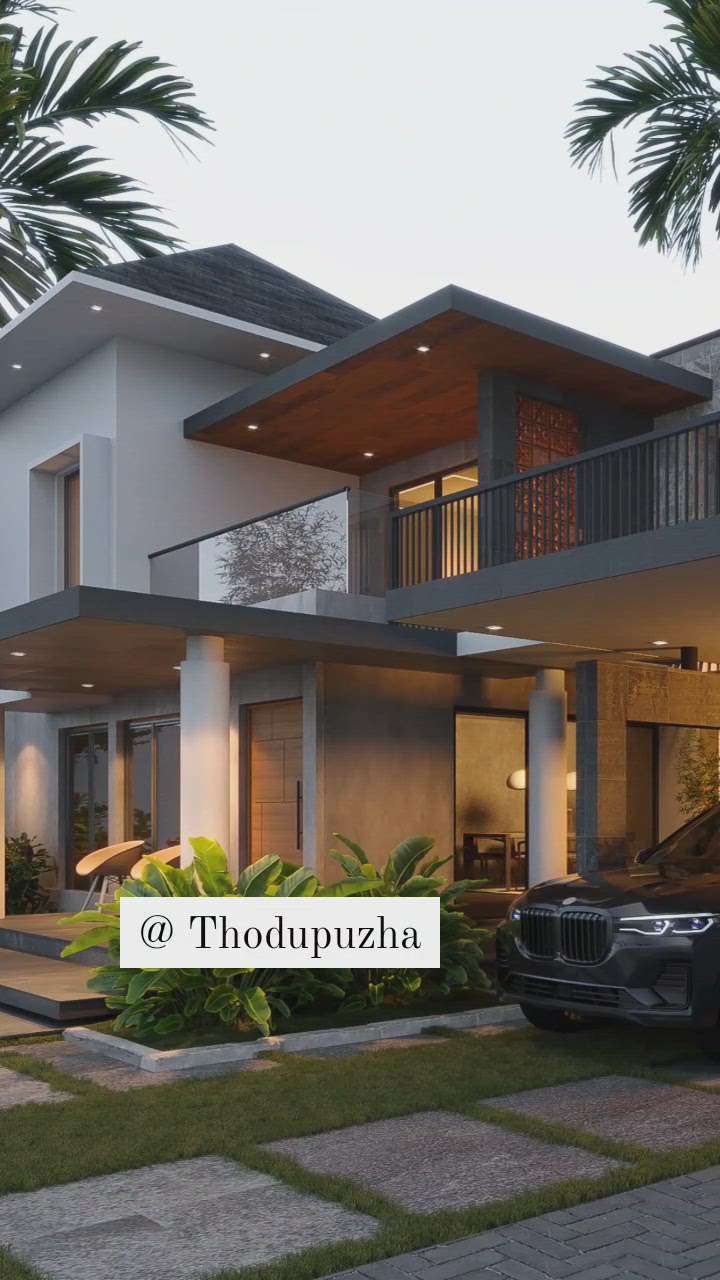 Project Location. Thodupuzah
4 BHK, Contemporary Design
 #HouseDesigns #Architect #Architectural&Interior #LandscapeIdeas #dreamhouse
