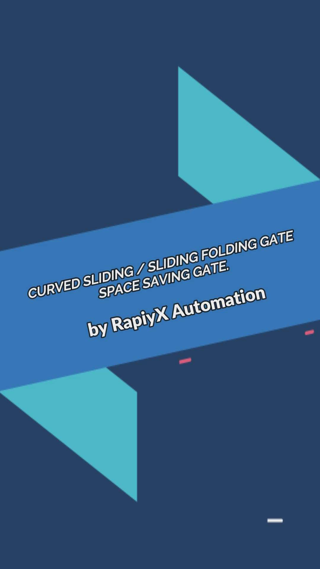 Curvid Gate Automation /Space Saving Automatic Gate #gateDesign #gatekraft #HomeAutomation