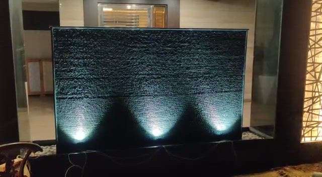 #Indoor wall cascade fountain