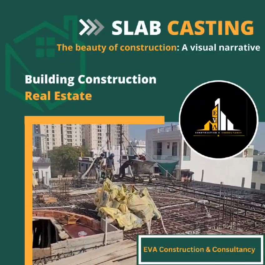 Quality slab casting  by EVA Construction & Consultancy 

Contact us:
8079032499
office:
B-430, Goner Road, Opposite to D-Mart, Jagatpura, Jaipur
.
.
 #civilcontractors #Architect #architecturedesigns #jaipurarchitecture #jagatpura

Contact us:
8079032499
office:
B-430, Goner Road, Opposite to D-Mart, Jagatpura, Jaipur