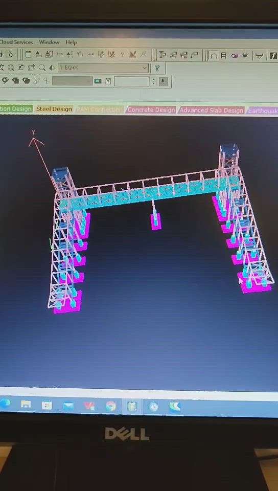 Foot Over Bridge
Contect us for all types structures 8430698859

#structuredesign  #structure  #StructureEngineer #Structural_Drawing