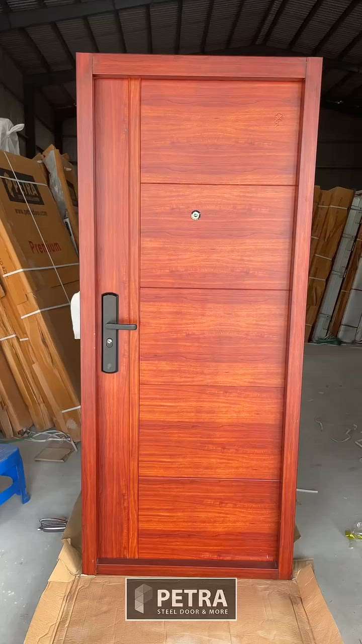 Petra steel door|PTR 20|without architrave  #petrasteeldoors #petra #Steeldoor