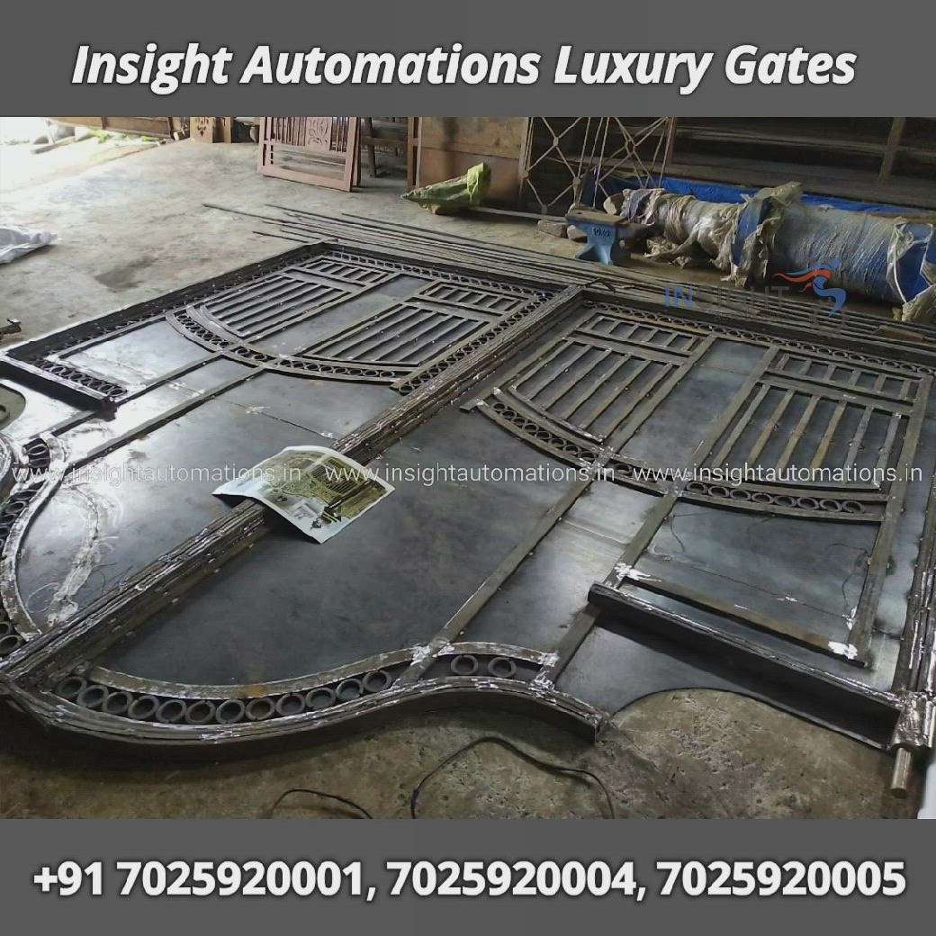 Luxurious Gate Fabrication And Automation in Kollam, Kerala,  #insightautomations
#gateautomation #gates