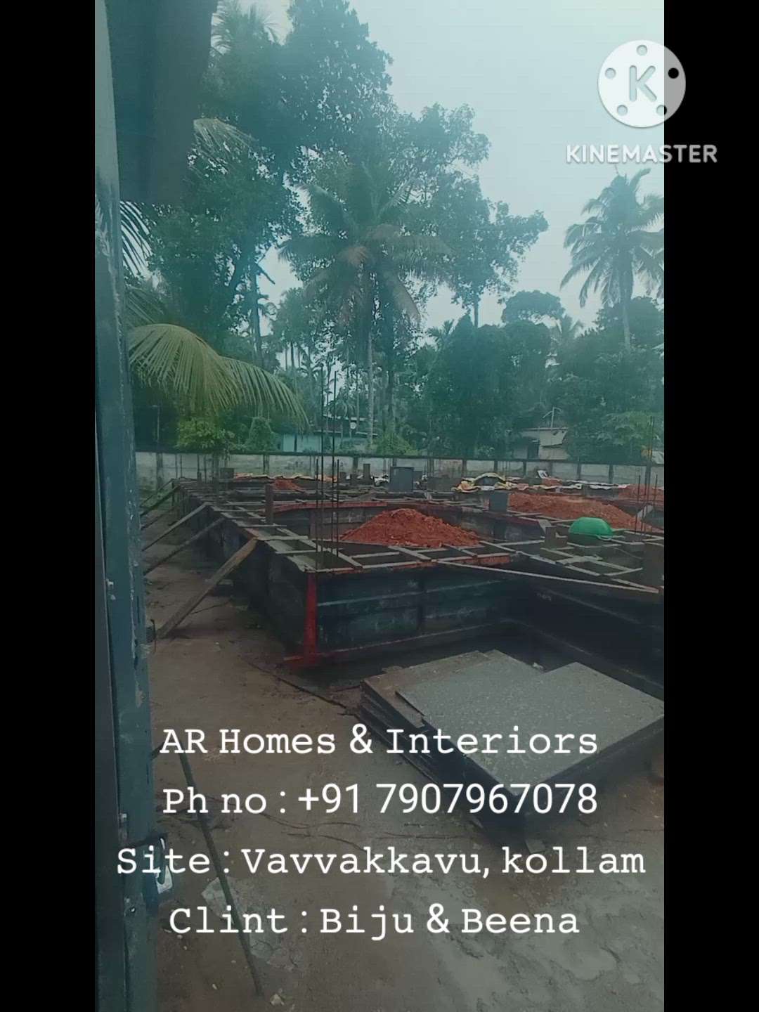 AR Homes and Interiors Construction site