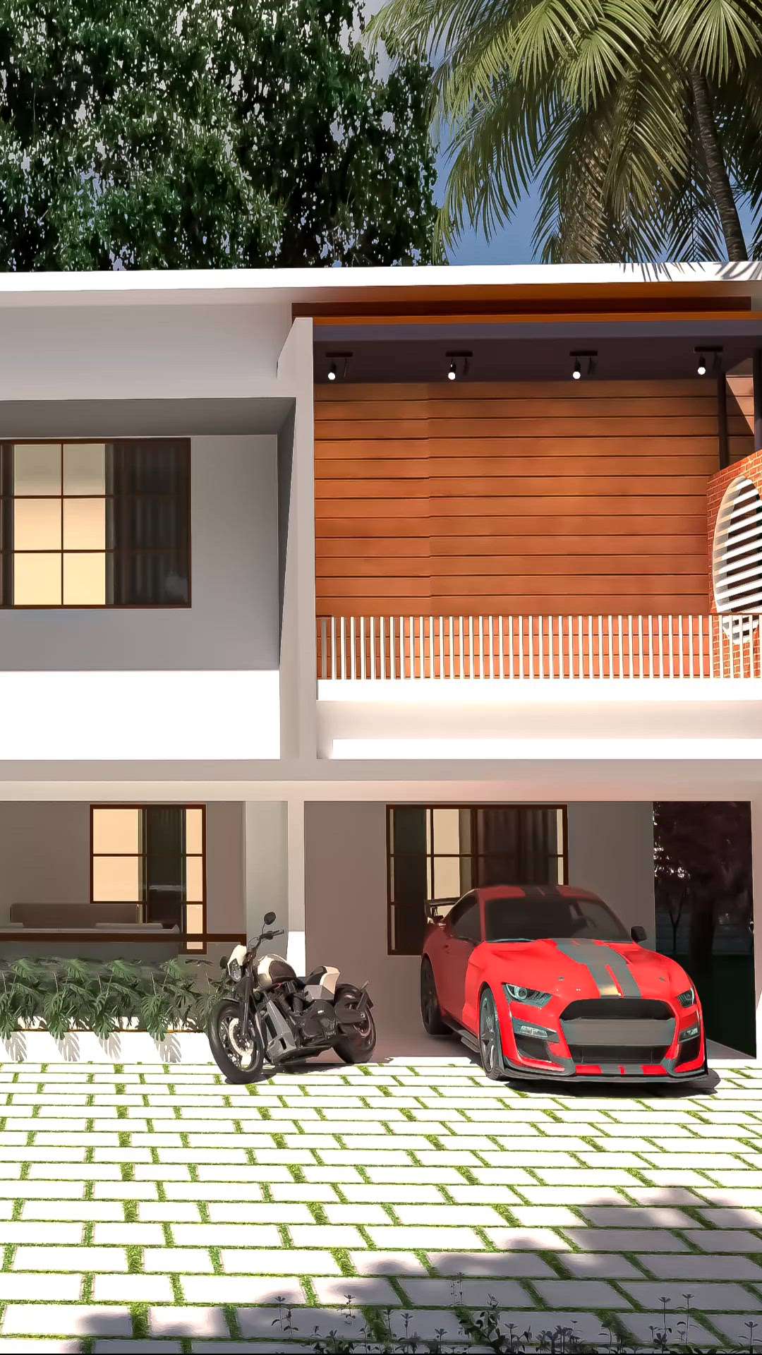 Exterior Elevation

#exteriordesigns  #exterior3D  #exterios #HouseDesigns  #new_home #HouseRenovation #keralamodern #keralahousedesigns #ElevationHome #ElevationDesign #3D_ELEVATION