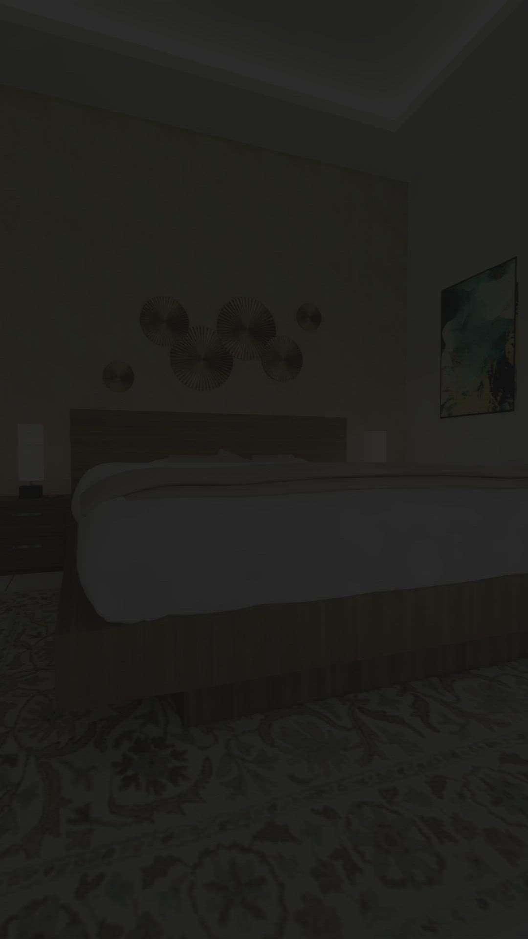 #BedroomDecor #marineply #wallpaperrolles #asianpaint #keralastyle #MasterBedroom #WardrobeIdeas