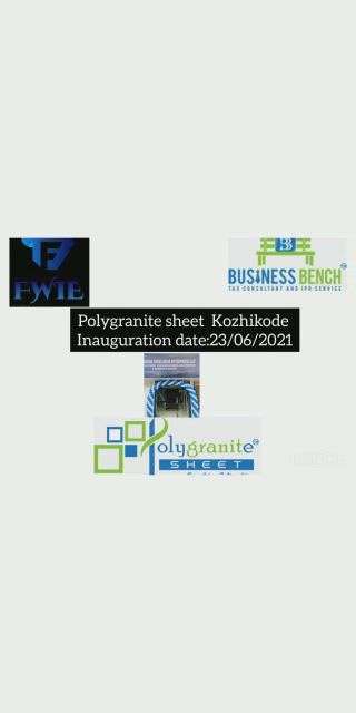 Polygranite Sheet -Kozhikode Exclusive Showroom Inauguration on 23.06.2021