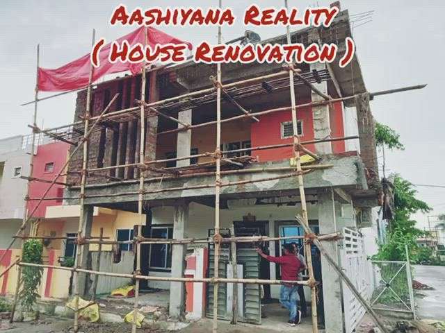 House Renovation work 🤟
#aashiyanareality 
 #undercostruction🚧⚠️ 
#HouseRenovation 
#newsitedone 
#civilconstruction 
#workinprogress