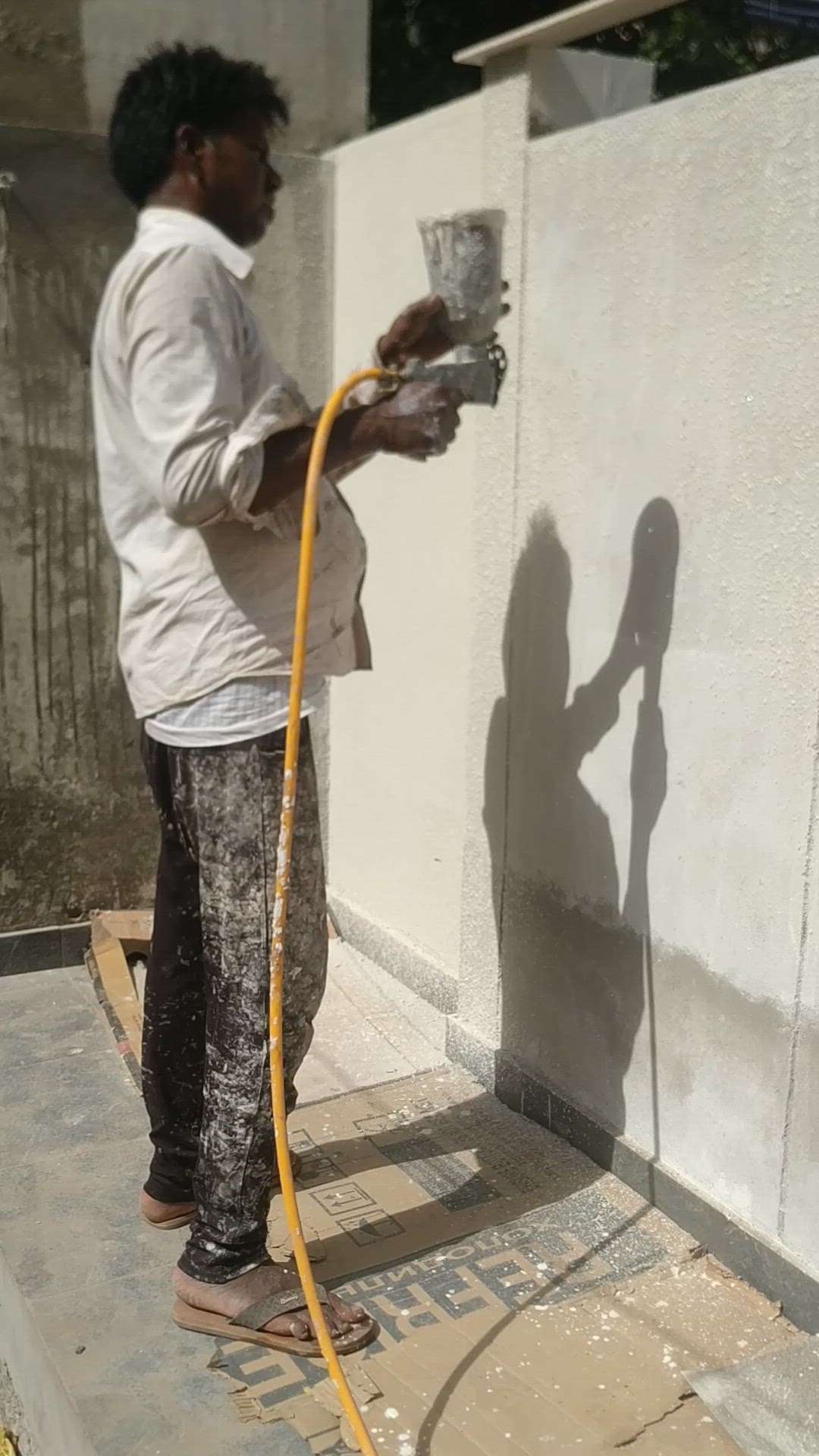 spray wall texcher dissing new look 2023 jaipur #texture  #trawal  #WallDecors   #spraytexcher  #HouseDesigns
