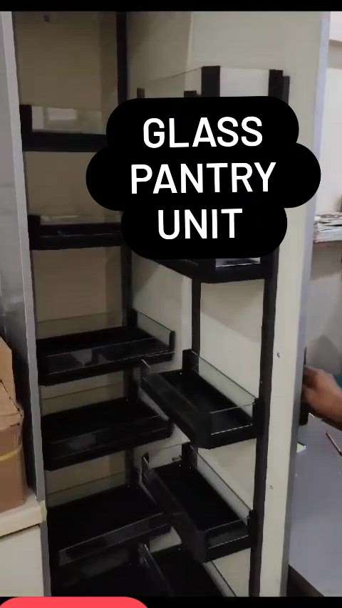 Glass Pantry Unit Available in All Size Contact WhatsApp Or Call 8471040786