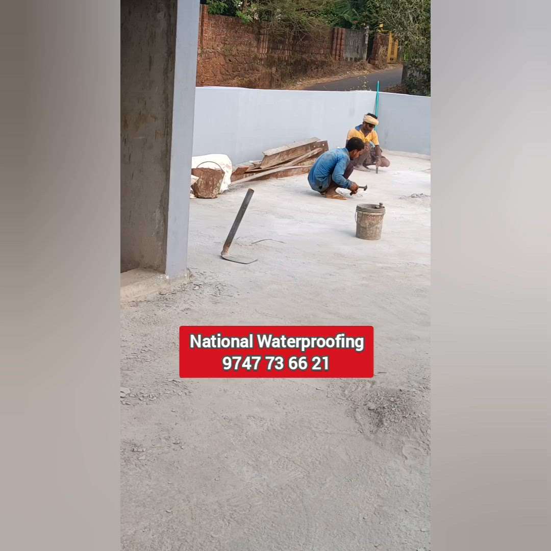 National waterproofing
For more : 9747736621
 #WaterProofing  #Water_Proofing  #leakproof  #leakage  #terracewaterproofing  #2k  #Fosroc  #leak_proof  #tips