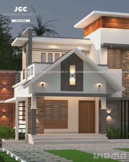 New proposed Home Exterior view
JGC Designs Kuravilangadu
8281434626
www.jgcproject.in
 #ElevationHome #ElevationDesign e #frontElevation  #HouseDesigns  #exteriordesigns #3d #ElevationHome #50LakhHouse #HouseDesigns #MixedRoofHouse #colonialhouse #colonial #KeralaStyleHouse #keralahomestyle #kurailaggade #all_kerala #keraladesigns #keralaplanners #Architectural&Interior #architecturedesigns #Architect #architact #kerala_architecture #NEW_PATTERN #newmodelhomes