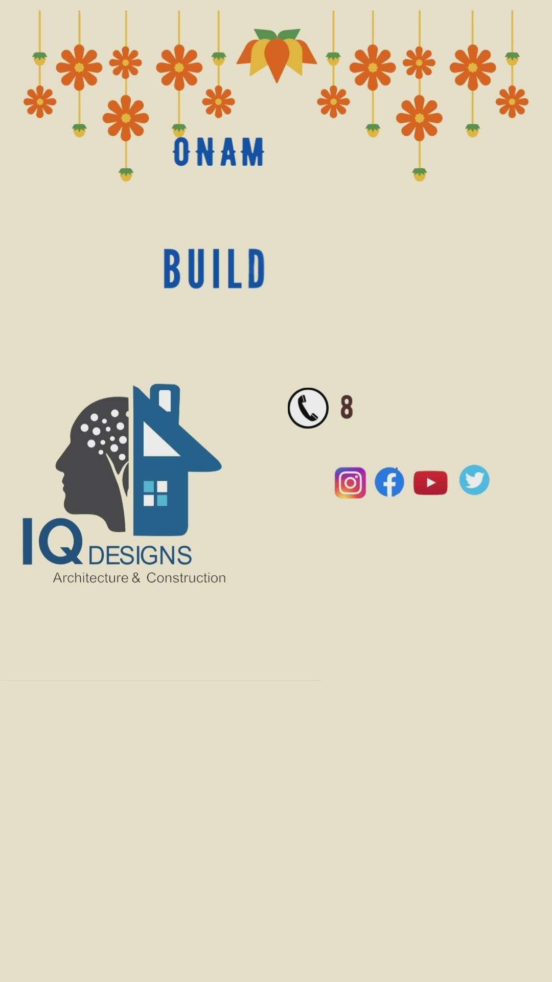 Onam Days Are Coming !!!! ❤️😊
ഈ ഓണത്തിന് നിങ്ങളുടെ സ്വപ്നം നിറവേറ്റു IQ Designs നൊപ്പം 😊🙌

For Construction & Other Details -
Contact - 8848721023

#onam #offersale #construction #builders