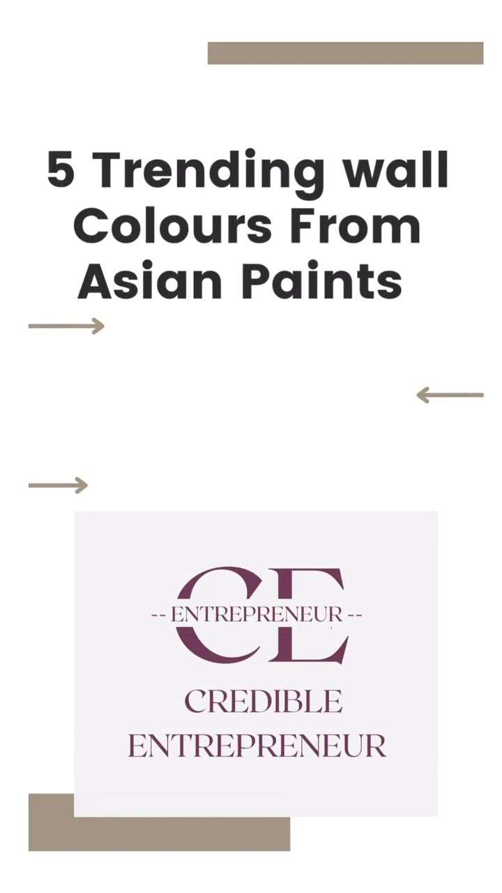 Posted @withregram • @credible_entrepreneur Posted by : Credible Entrepreneur Trending Wall Colors From Asian Paints 🎨

1. Ice Grey - 8259
2. Southern Sand - 8780
3. Black Canvas - 7932
4. Raw Cotton - 8459
5. Pebble White - L136
.
.
.
.
.
.
.
.
#vivine_design_ #interiors #interior #interiordesign #interiordesigner #reelsindia #interiordecor #interiorstyling #home #homedecor #tips&tricks #wallcolor #wallcolorideas #asianpaints #designideas #wallpainting #paintideas #luxury  #designhome #reelsvideo #trending #minimalist #viral #viralreels #trend #explorepage