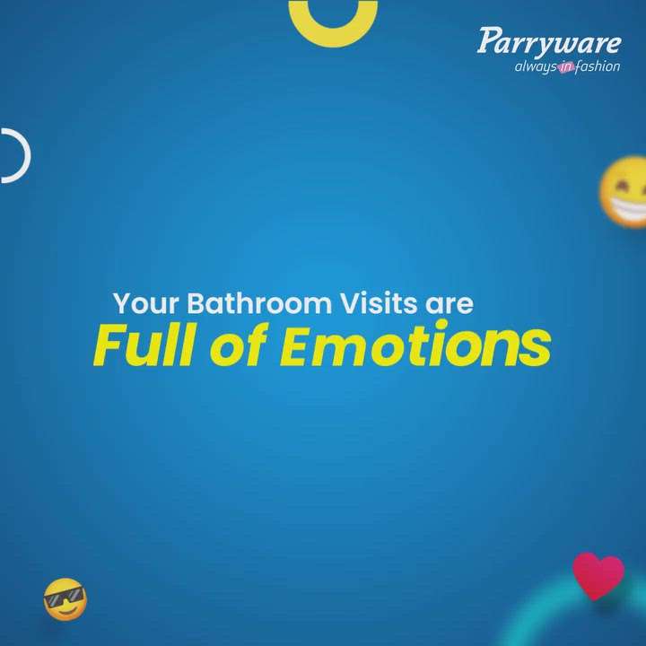 parryware india In the virtual world, every emotion is better expressed through these fun and cute emojis. Share with us an emoji that best expresses what you feel when you step inside your bathroom!

#WorldEmojiDay #Parryware #AlwaysinFashion