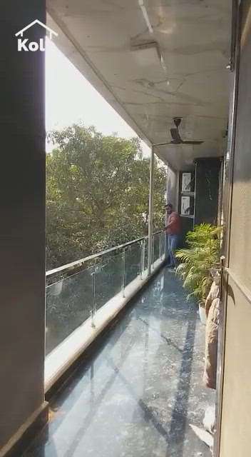 #Hindustan # aluminium mosquito net balcony # covering  #9718381714