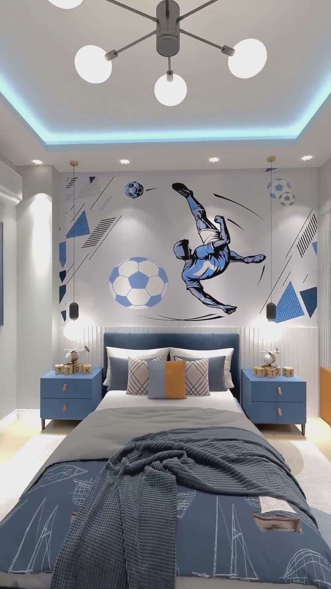 Boys' Bedroom concept
a unique design 😍😍
#masterbedroomdesinger 
#reflexinterior