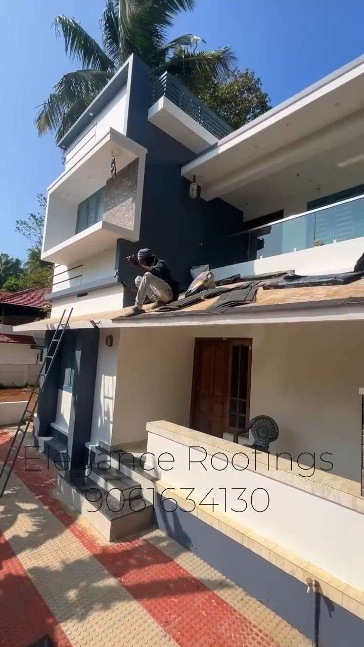 Roofing Shingles Work 🏡 ☎️ +91 9061634130 #eleganceroofings #palakkad #keralastylehouse #homerenovation #HomeSweetHome #homedesign #homestyle #tamilnadu #pollachi #reelsvideo #shortstory #construction #shingles #modernhome #artwork  #RoofiShingles  #RoofiDesigns  #RoofinIdeas  # roofing