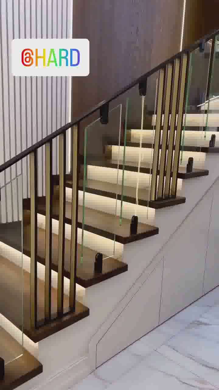 #StainlessSteelBalconyRailing #ironstructure  #handrailsteel  #GlassBalconyRailing #ironhandrails❤  #bestinteriordesign  #StaircaseHandRail  #GlassHandRailStaircase