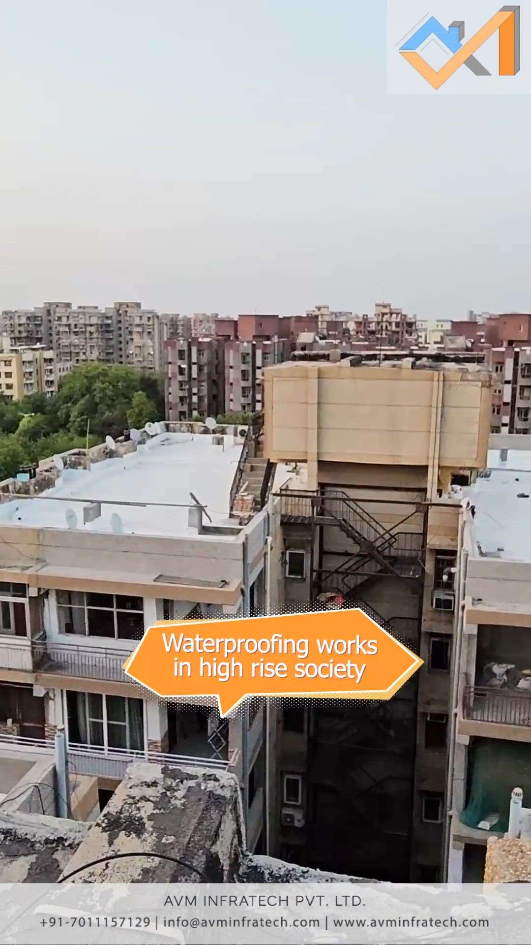 Terrace Waterproofing with high strength fiber reinforced elastomeric liquid.


Follow us for more such amazing updates. 
.
.
#terrace #terracedesign #terracegarden #terracehouse #terracegardening #terracedecoration #terracewaterproofing #roof #roofleak  #roofleakrepair #roofleaking #terraceleakage #leakage #waterseepage #avminfratech