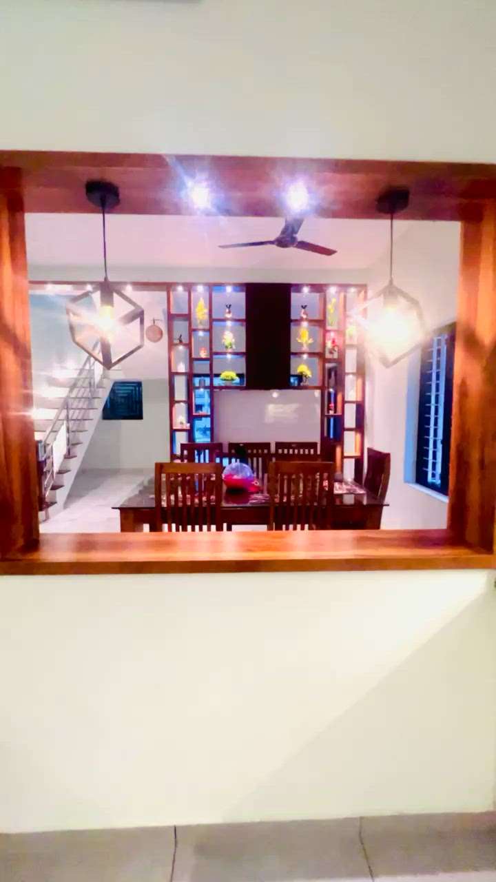 Interior Project by Kitchen Galaxy Karunagappally 9061440947
 #interiorDesigner #RotatingTvUnit #partitions #happycustomer #kitchengalaxy