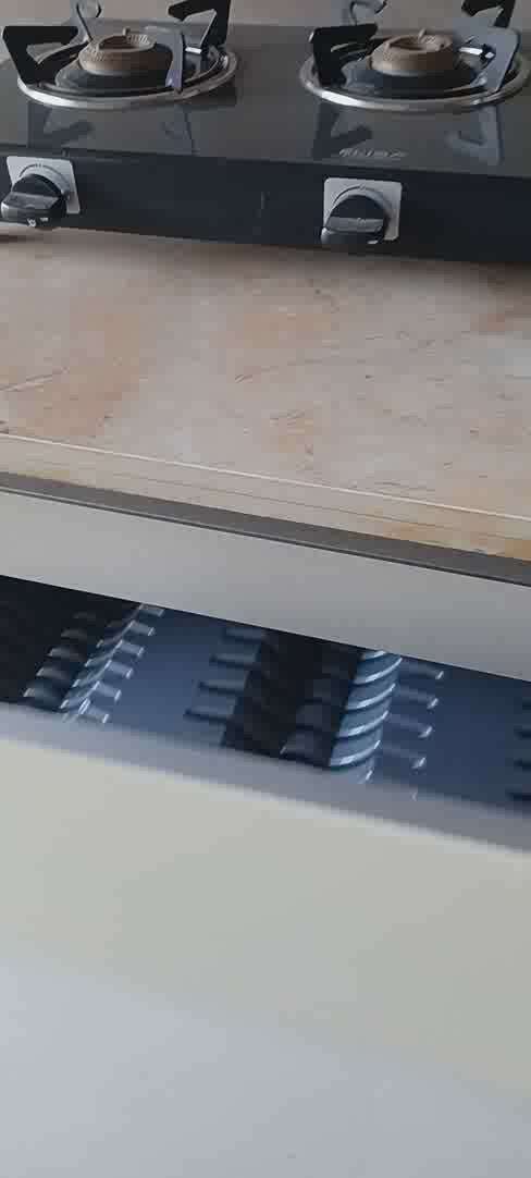 Hidden cutlery drawer #ModularKitchen #InteriorDesigner