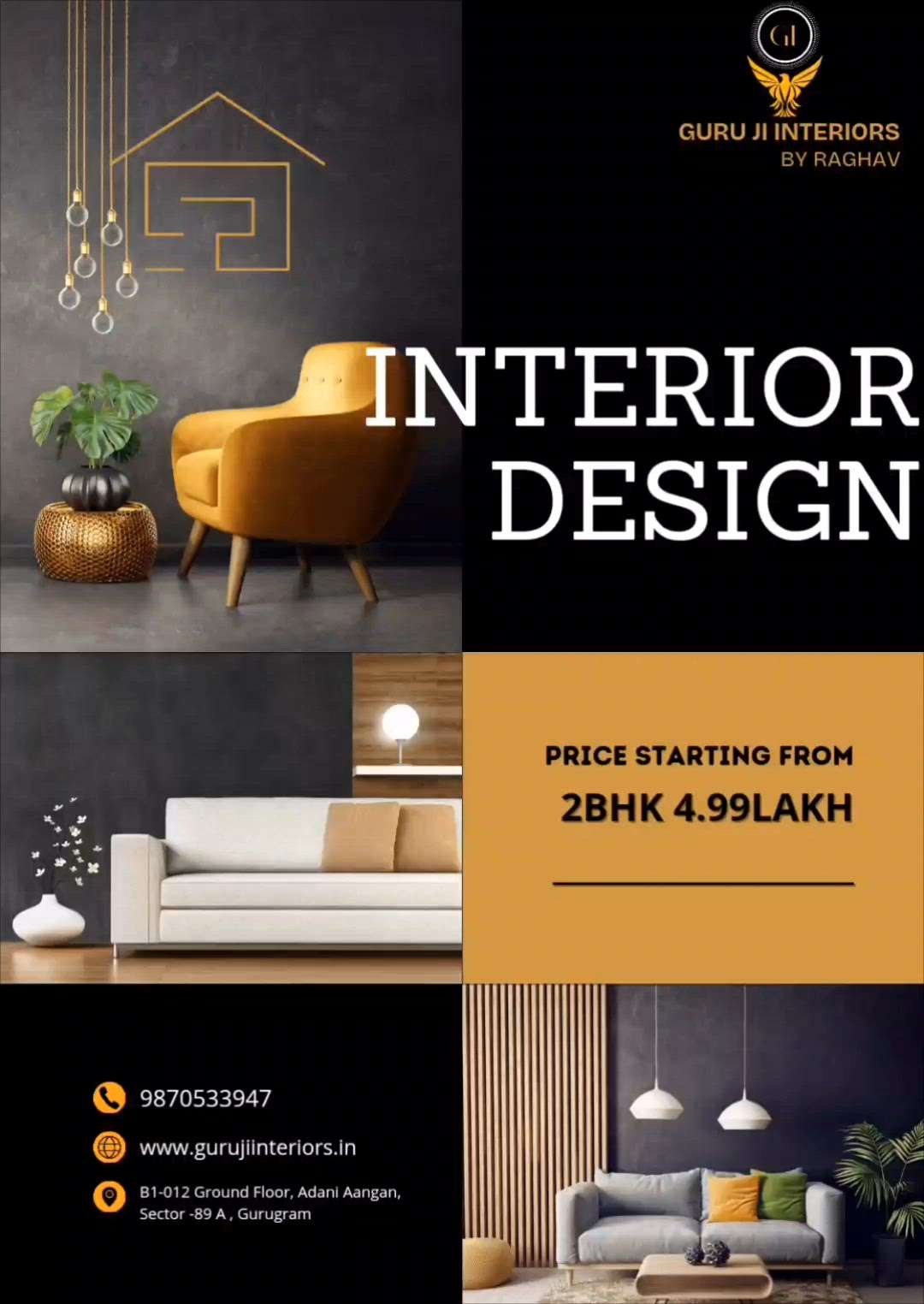 @COMPLETE HOME INTERIOR 
.
Guruji interiors provides you to fulfill your dream house in your budget with best quality
#gurujiinteriors
.