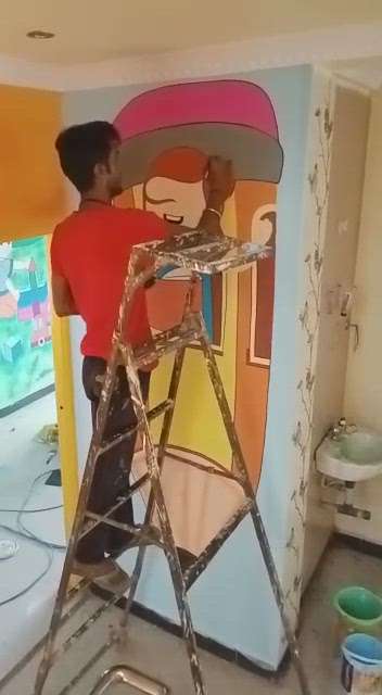 Play School Painting Work 
 #nagpurpaintingwork  #nagpur  #cartoonpainting  #paintingwork  #school_decore  #playschool  #preeschool  #daycare  #cartoonartwork  #WallPainting